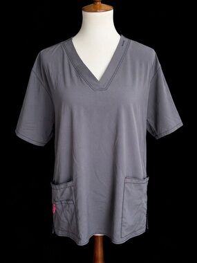 Carhartt Force Scrub Top Gray – 2XL Modern Fit